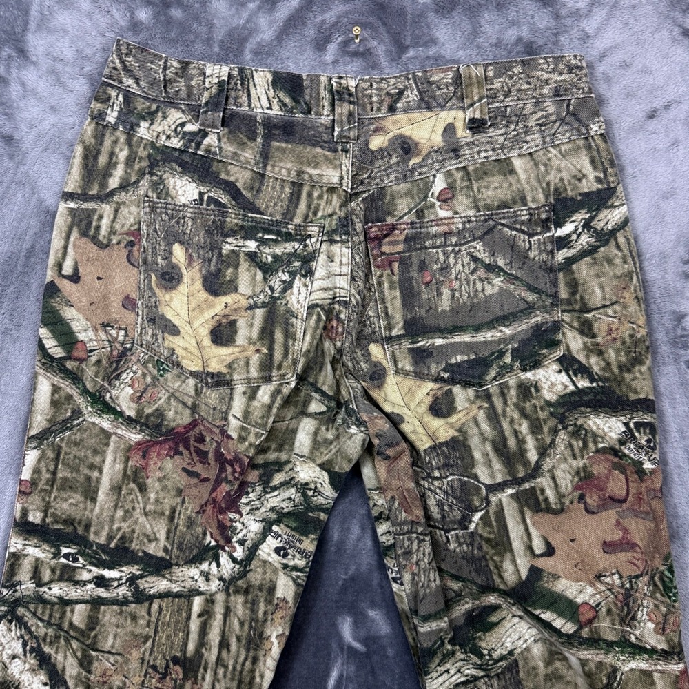Mossy Oak Pants Mens 36x32 Green Camo Break-Up Infinity Cotton Hunting Trousers - Picture 8 of 8